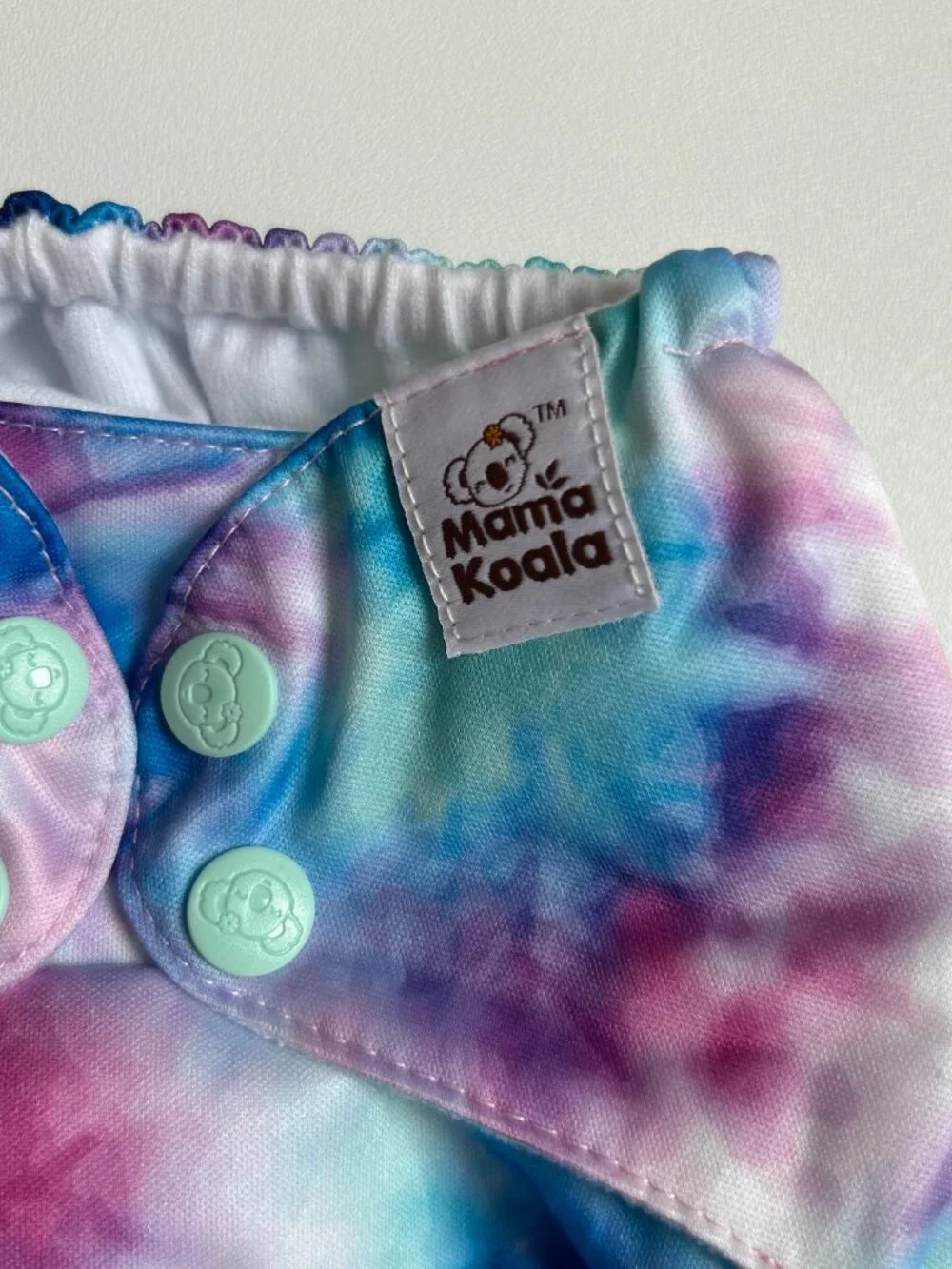 NEW Mama Koala Pocket Cloth Diaper OS Tie Dye Reusable No Insert One Size